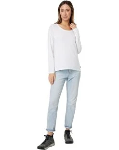 L.L.Bean Petite Soft Stretch Supima Tee Scoop Neck Long Sleeve | Shirts & Tops -Family Wear Shop 611rFQROL. AC SR736920