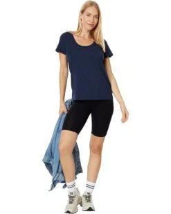 L.L.Bean Petite Soft Stretch Supima Tee Scoop Neck Short Sleeve | Shirts & Tops -Family Wear Shop 615htWY1bL. AC SR736920