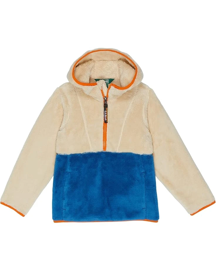 L.L.Bean Hi-Pile Fleece Color-Block Pullover Hoodie (Big Kids) | Coats & Outerwear 3 L.L.Bean Hi-Pile Fleece Color-Block Pullover Hoodie (Big Kids) | Coats & Outerwear
