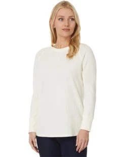 L.L.Bean Unshrinkable Mini-Waffle Tee Long-Sleeve Crew Neck | Shirts & Tops