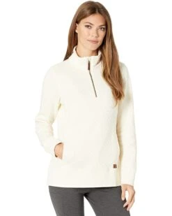 L.L.Bean Quilted Sweatshirt 1/4 Zip Pullover Long Sleeve | Hoodies & Sweatshirts