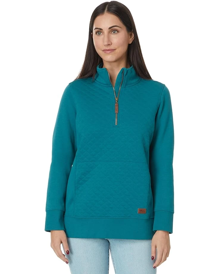 L.L.Bean Quilted Sweatshirt 1/4 Zip Pullover Long Sleeve | Hoodies & Sweatshirts 8 L.L.Bean Quilted Sweatshirt 1/4 Zip Pullover Long Sleeve | Hoodies & Sweatshirts - Image 6