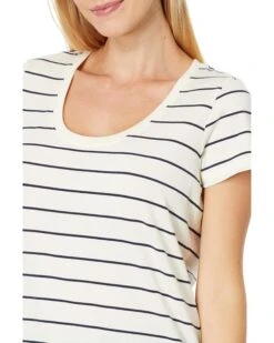 L.L.Bean Soft Stretch Supima Tee Scoop Neck Short Sleeve Stripe | Shirts & Tops -Family Wear Shop 718duujSmJL. AC SR736920