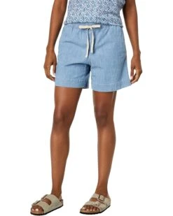 L.L.Bean Lakewashed Chambray Dock Shorts