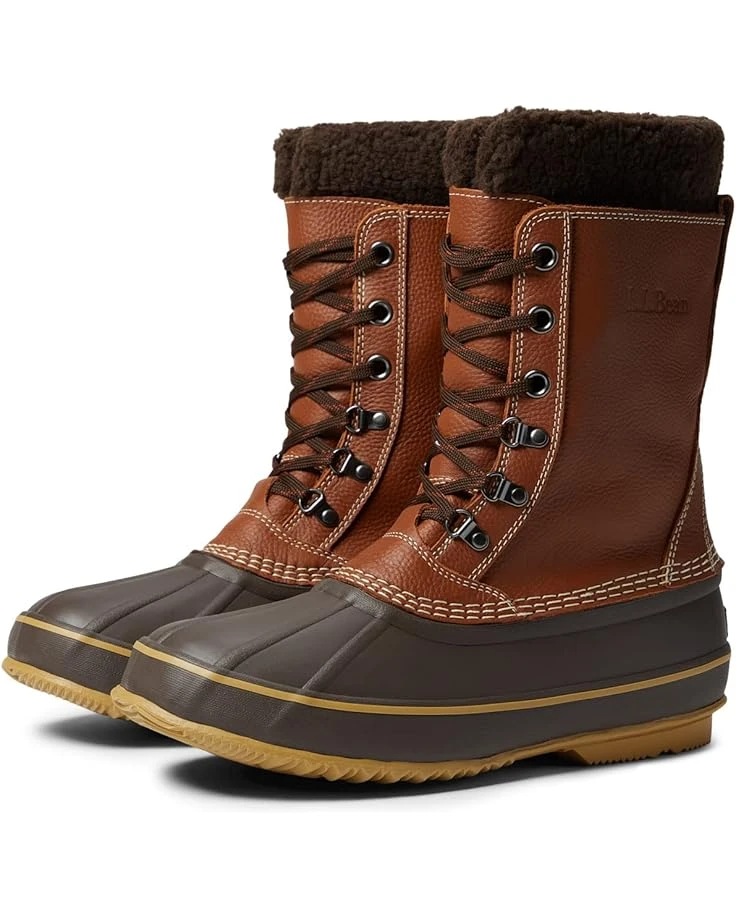L.L.Bean Snow Boot Tumbled Leather Lace | Boots 3 L.L.Bean Snow Boot Tumbled Leather Lace | Boots