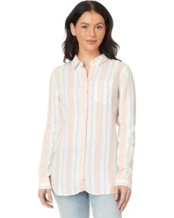 L.L.Bean Premium Washable Linen Shirt Tunic Stripe | Shirts & Tops