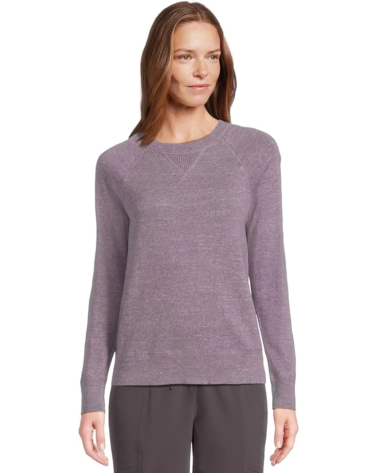L.L.Bean Organic Cotton Slub Crew Neck Sweatshirt Sweater | Sweaters 8 L.L.Bean Organic Cotton Slub Crew Neck Sweatshirt Sweater | Sweaters - Image 6
