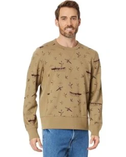 L.L.Bean Signature Rugged Crew Neck Sweatshirt Print | Hoodies & Sweatshirts