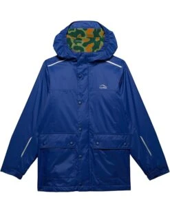 L.L.Bean Puddle Stomper Lined Rain Jacket (Big Kids) | Coats & Outerwear
