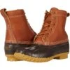 L.L.Bean 8" Tumbled Leather Shearling Lined Bean Boot | Boots
