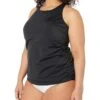 L.L.Bean Plus Size Beansport High Neck Tankini | Swimwear