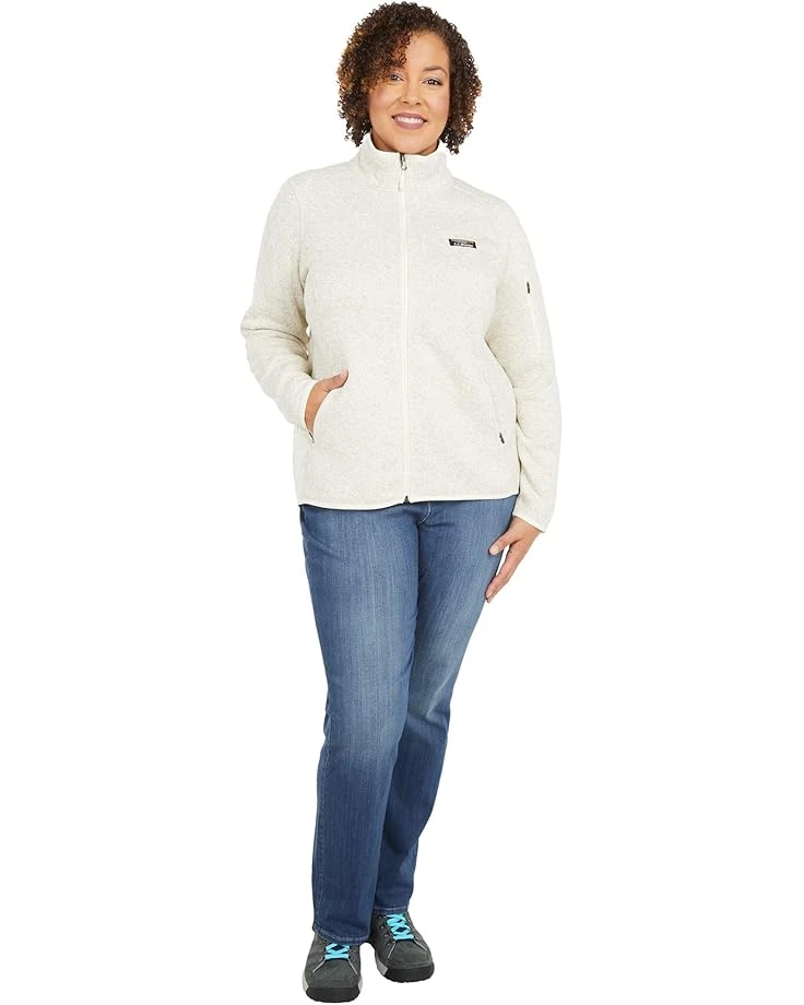 L.L.Bean Plus Size Sweater Fleece Full Zip Jacket | Coats & Outerwear 5 L.L.Bean Plus Size Sweater Fleece Full Zip Jacket | Coats & Outerwear - Image 4