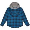 L.L.Bean Fleece Lined Flannel Shirt Hooded Plaid (Big Kids) | Shirts & Tops -Family Wear Shop 71g4WC5R9pL. AC SR736920