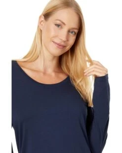 L.L.Bean Soft Stretch Supima Tee Scoop Neck Long Sleeve | Shirts & Tops -Family Wear Shop 71gAX37DUpL. AC SR736920
