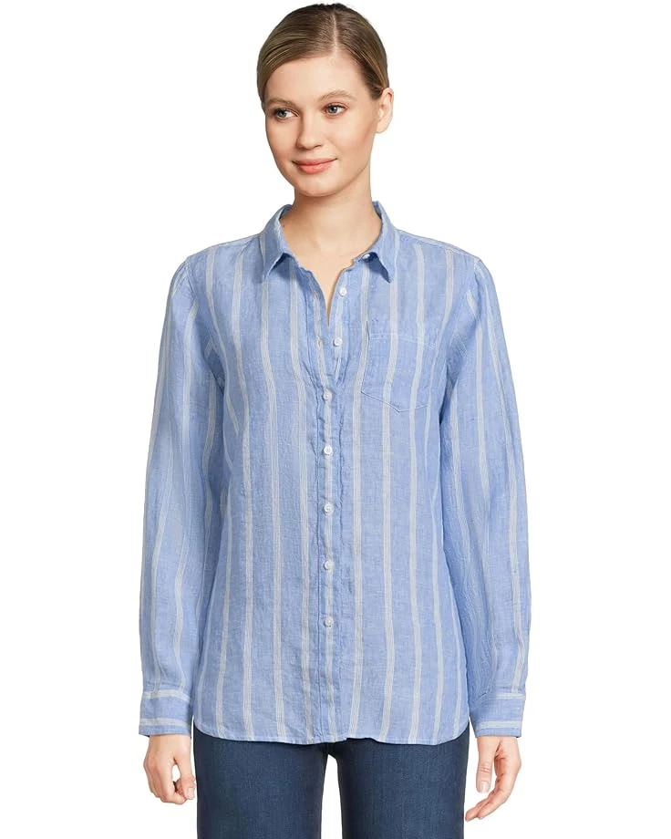 L.L.Bean Premium Washable Linen Stripe Tunic Shirt | Shirts & Tops 3 L.L.Bean Premium Washable Linen Stripe Tunic Shirt | Shirts & Tops