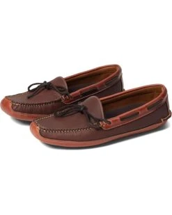 L.L.Bean Bison Double Sole Slipper Leather Lined | Slippers