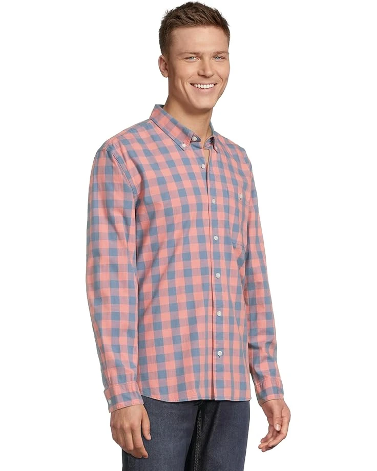 L.L.Bean Comfort Stretch Chambray Shirt Long Sleeve Traditional Fit Plaid | Shirts & Tops 4 L.L.Bean Comfort Stretch Chambray Shirt Long Sleeve Traditional Fit Plaid | Shirts & Tops - Image 2