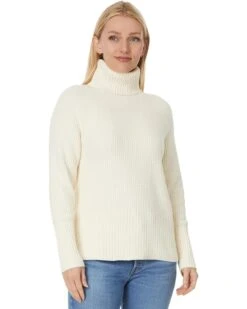 L.L.Bean SuperSoft Waffle Turtleneck Sweater | Sweaters