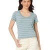 L.L.Bean Soft Stretch Supima Tee Scoopneck Short-Sleeve Stripe | Shirts & Tops -Family Wear Shop 71oD2NBJL. AC SR736920