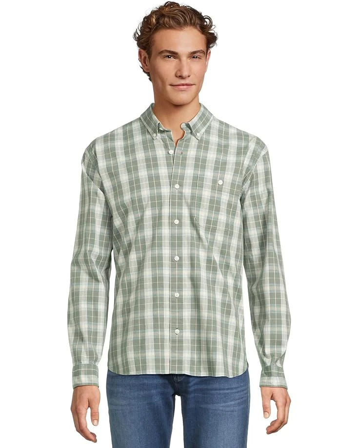 L.L.Bean Comfort Stretch Chambray Shirt Long Sleeve Traditional Fit Plaid | Shirts & Tops 8 L.L.Bean Comfort Stretch Chambray Shirt Long Sleeve Traditional Fit Plaid | Shirts & Tops - Image 6