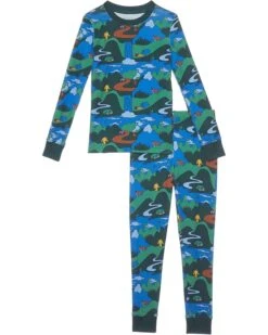 L.L.Bean Organic Cotton Fitted Pajamas (Little Kids) | Sleepwear
