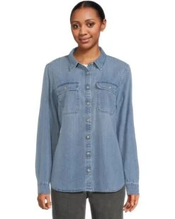 L.L.Bean Heritage Washed Denim Shirt Long Sleeve | Shirts & Tops