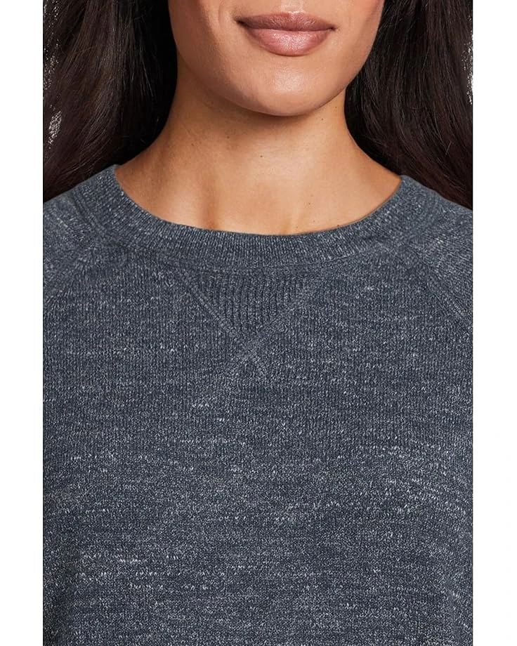 L.L.Bean Organic Cotton Slub Crew Neck Sweatshirt Sweater | Sweaters 6 L.L.Bean Organic Cotton Slub Crew Neck Sweatshirt Sweater | Sweaters - Image 4