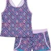 L.L.Bean Watersports Swim Tankini Shorts (Little Kids) | Swimwear -Family Wear Shop 81630LfiuSL. AC SR736920