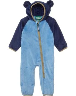 L.L.Bean Hi-Pile Fleece Color-Block Bunting (Infant) | Outerwear Pants and Sets