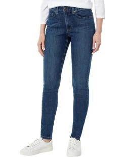 L.L.Bean BeanFlex Skinny Leg Favorite Fit Jeans in Stonewashed