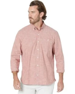 L.L.Bean Comfort Stretch Chambray Shirt Long Sleeve Traditional Fit | Shirts & Tops