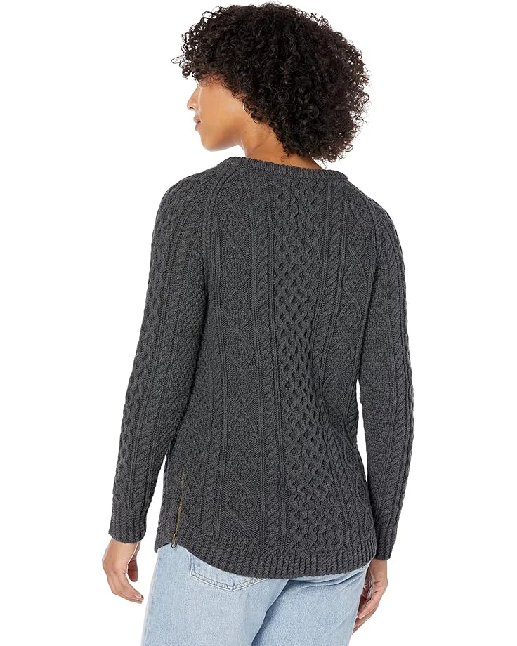 L.L.Bean Signature Cotton Fisherman Tunic Sweater | Sweaters 4 L.L.Bean Signature Cotton Fisherman Tunic Sweater | Sweaters - Image 2