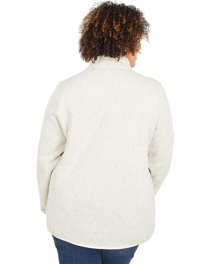 L.L.Bean Plus Size Sweater Fleece Full Zip Jacket | Coats & Outerwear 3 L.L.Bean Plus Size Sweater Fleece Full Zip Jacket | Coats & Outerwear - Image 2
