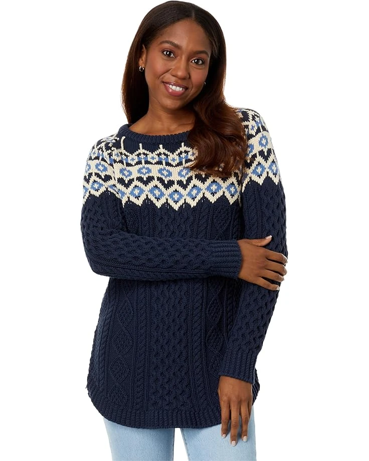 L.L.Bean Signature Cotton Fisherman Tunic Sweater | Sweaters 7 L.L.Bean Signature Cotton Fisherman Tunic Sweater | Sweaters - Image 5