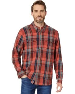 L.L.Bean 1912 Field Flannel Shirt Slightly Fitted Plaid | Shirts & Tops -Family Wear Shop 81n1OFUkuyL. AC SR736920