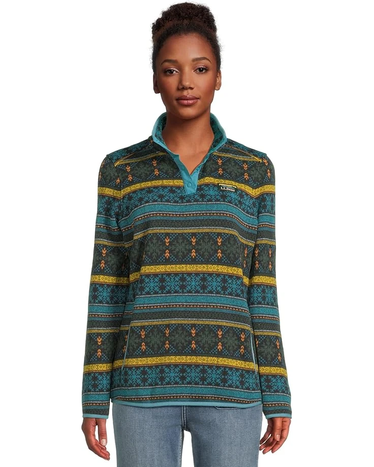 L.L.Bean Sweater Fleece Pullover Print | Sweaters 3 L.L.Bean Sweater Fleece Pullover Print | Sweaters
