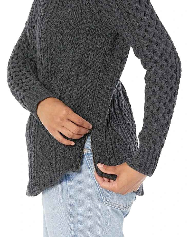 L.L.Bean Signature Cotton Fisherman Tunic Sweater | Sweaters 5 L.L.Bean Signature Cotton Fisherman Tunic Sweater | Sweaters - Image 3